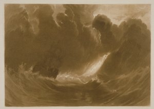 Navire dans une tempête, du 